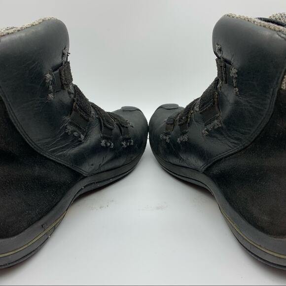 Timberland X Smartwool Vibram Hook Strap High Top Hiking Boots Black Size 6 - Picture 11 of 15